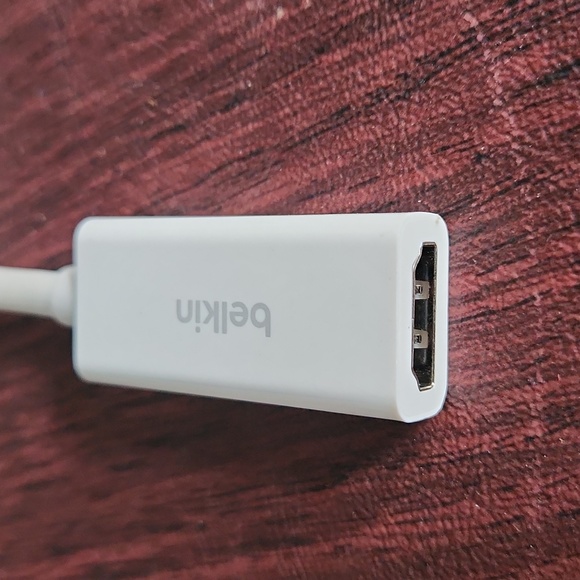 Belkin Mini DisplayPort to HDMI Adaptor, white - Picture 2 of 5